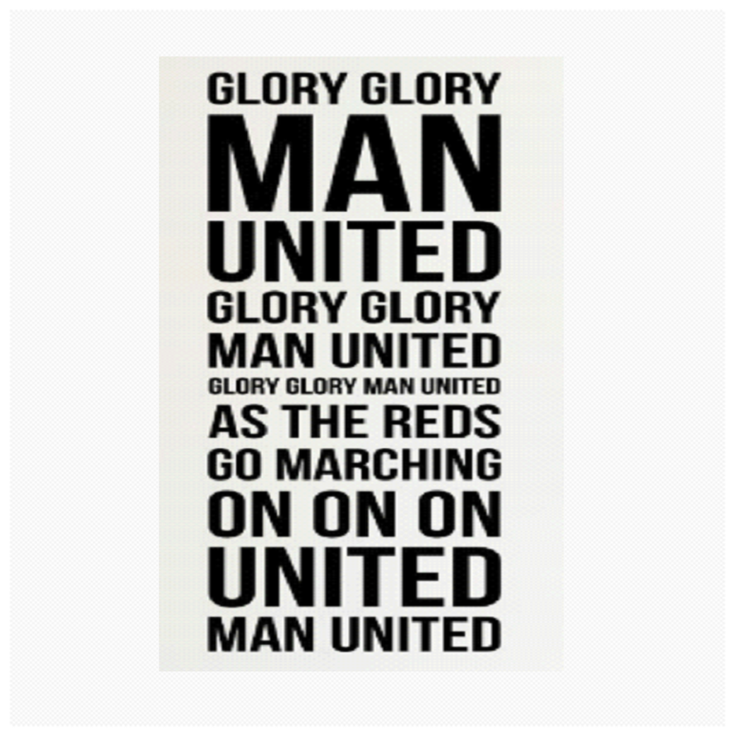 Wallstickers Man U